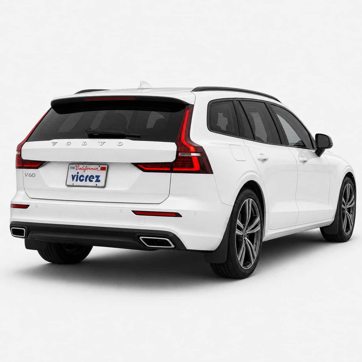 Vicrez Mud Flaps Front and Rear vz103368 | Volvo V60 2019-2026