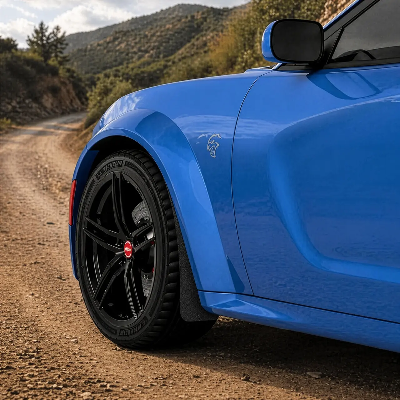Vicrez Mud Flaps Front vz102100 | Dodge Charger Widebody 2020-2023