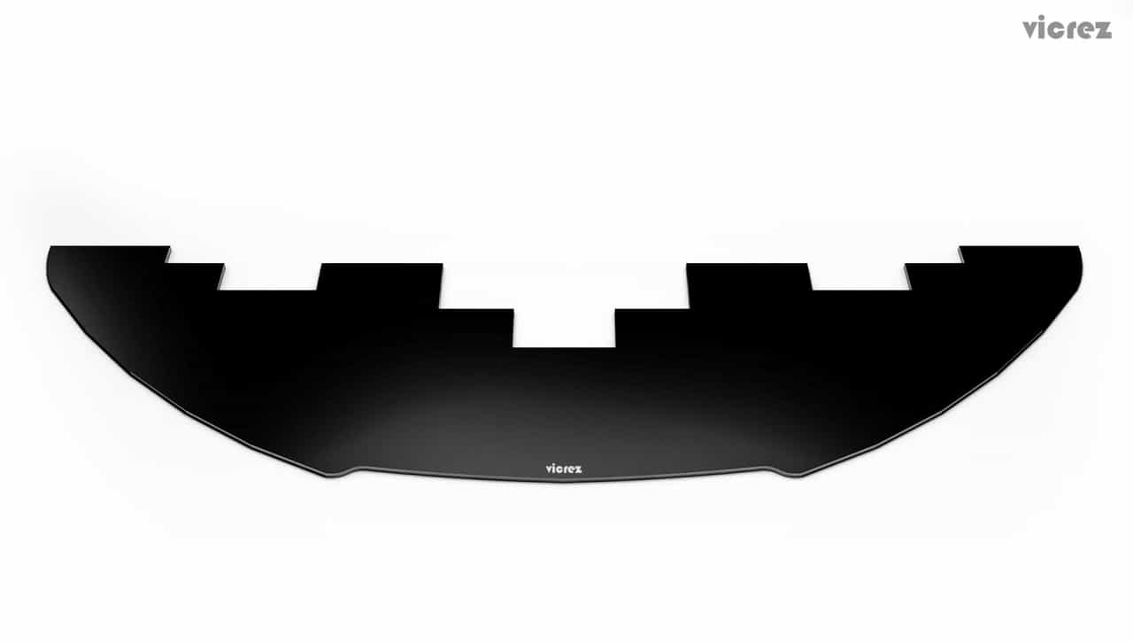 Vicrez Rocket Bunny Front Bumper Lip Splitter vz100593 | Nissan 350z 2003-2008