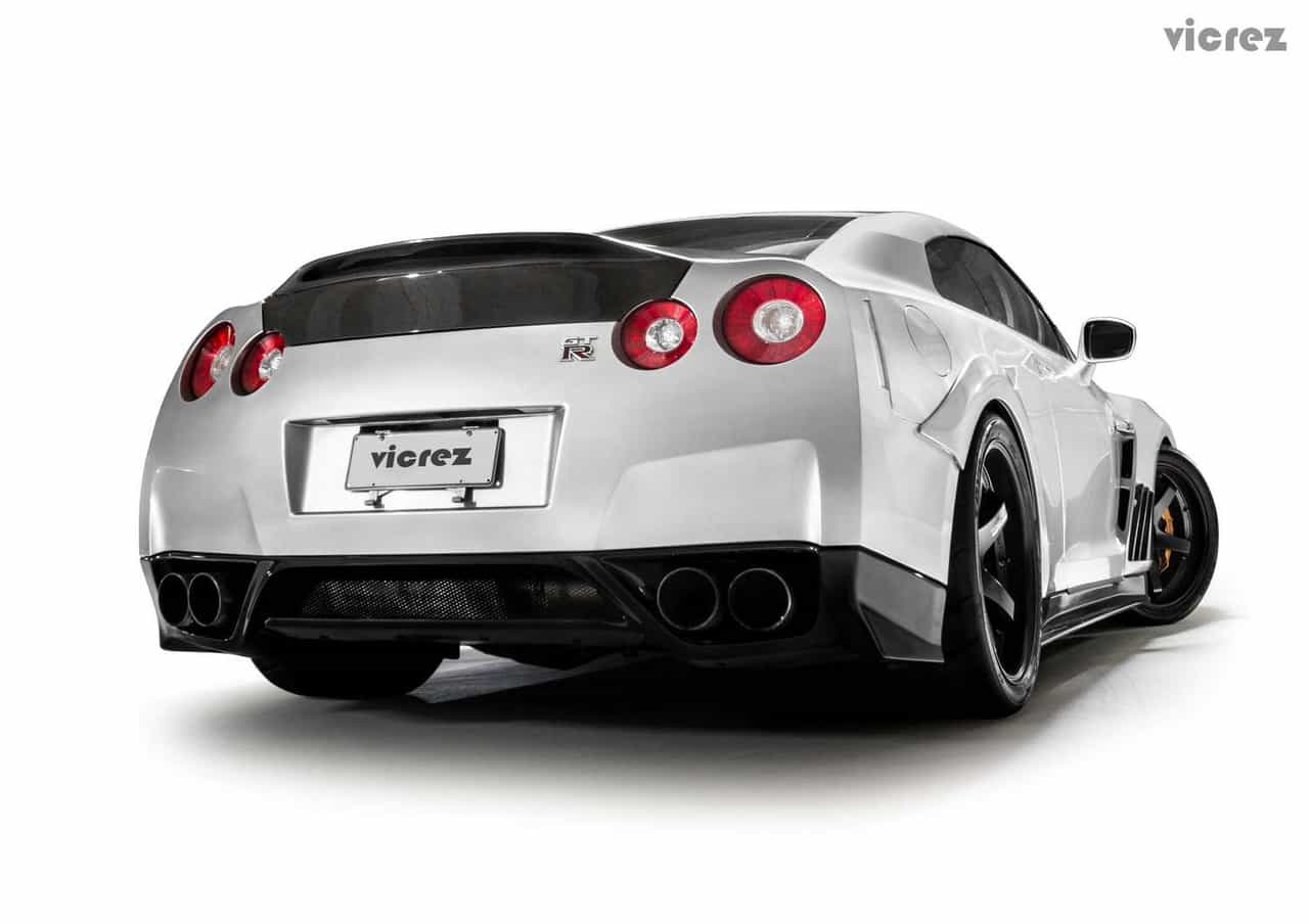 Vicrez Duckbill Carbon Fiber Trunk vz101051 | Nissan GTR R35 2009-2018