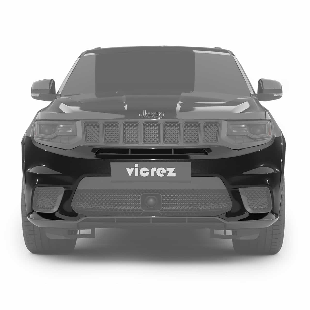 Vicrez OE Replacement Front Bumper vz109670 | Jeep Grand Cherokee WK2 2014-2016