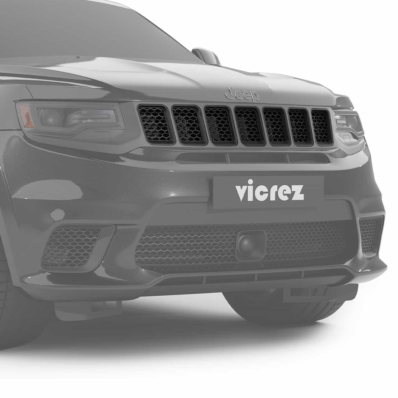 Vicrez OE Replacement Grille vz109660 | Jeep Grand Cherokee 2016-2021