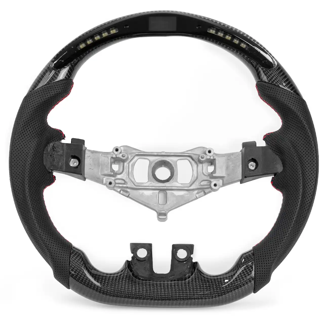 Vicrez Carbon Fiber Steering Wheel+ LED vz102507 | Dodge Charger 2011-2014