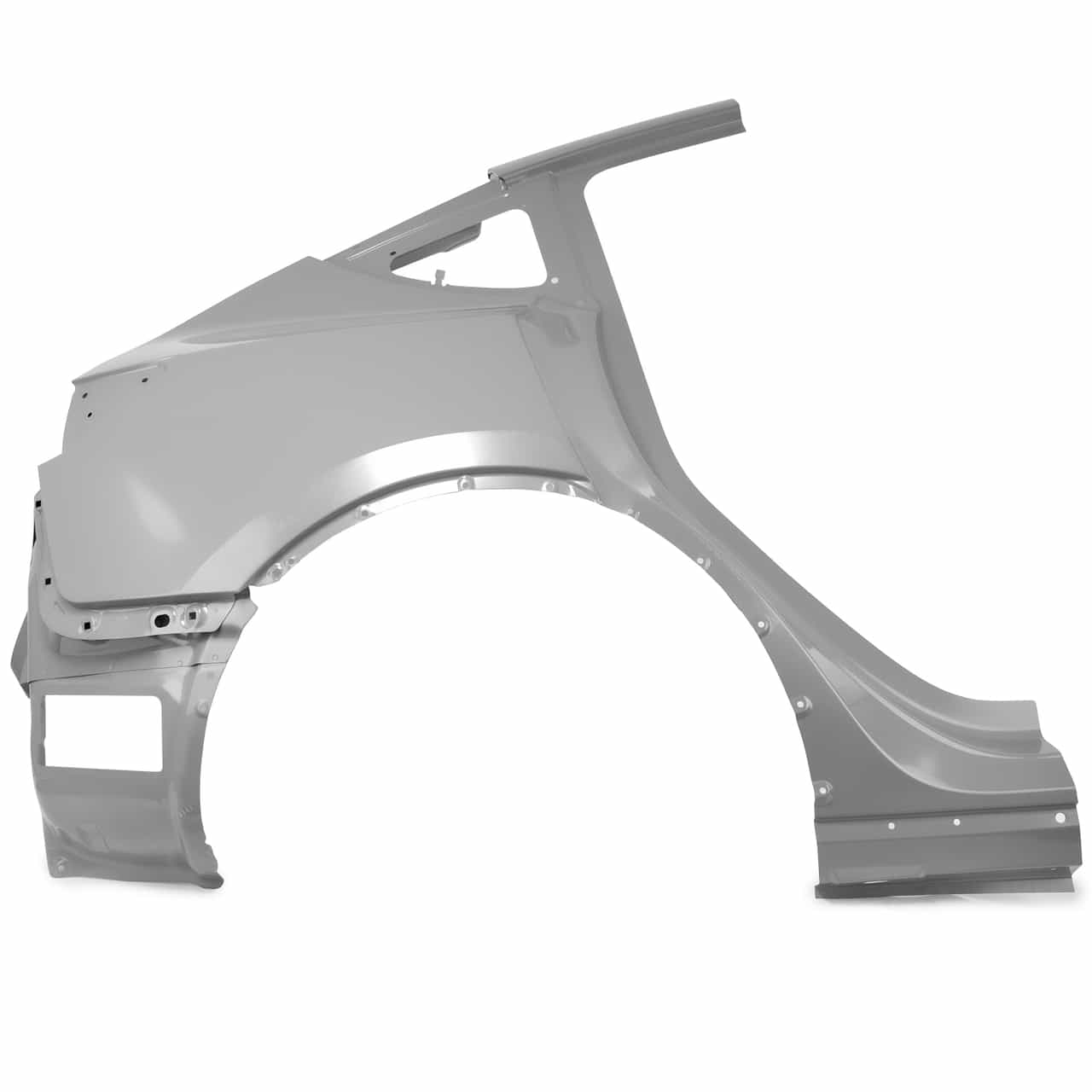 Vicrez OEM Style Rear Quarter Panel RIGHT Passenger vz102588 | Tesla Model Y 2021-2024