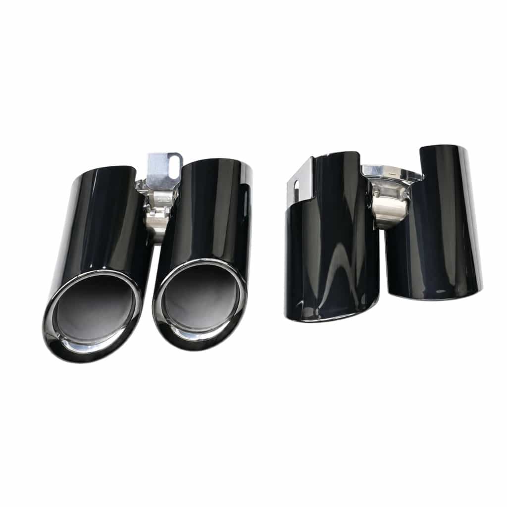 Vicrez Panamera GTS Tail Pipe Black vz106527 | Porsche Panamera 2017-2023