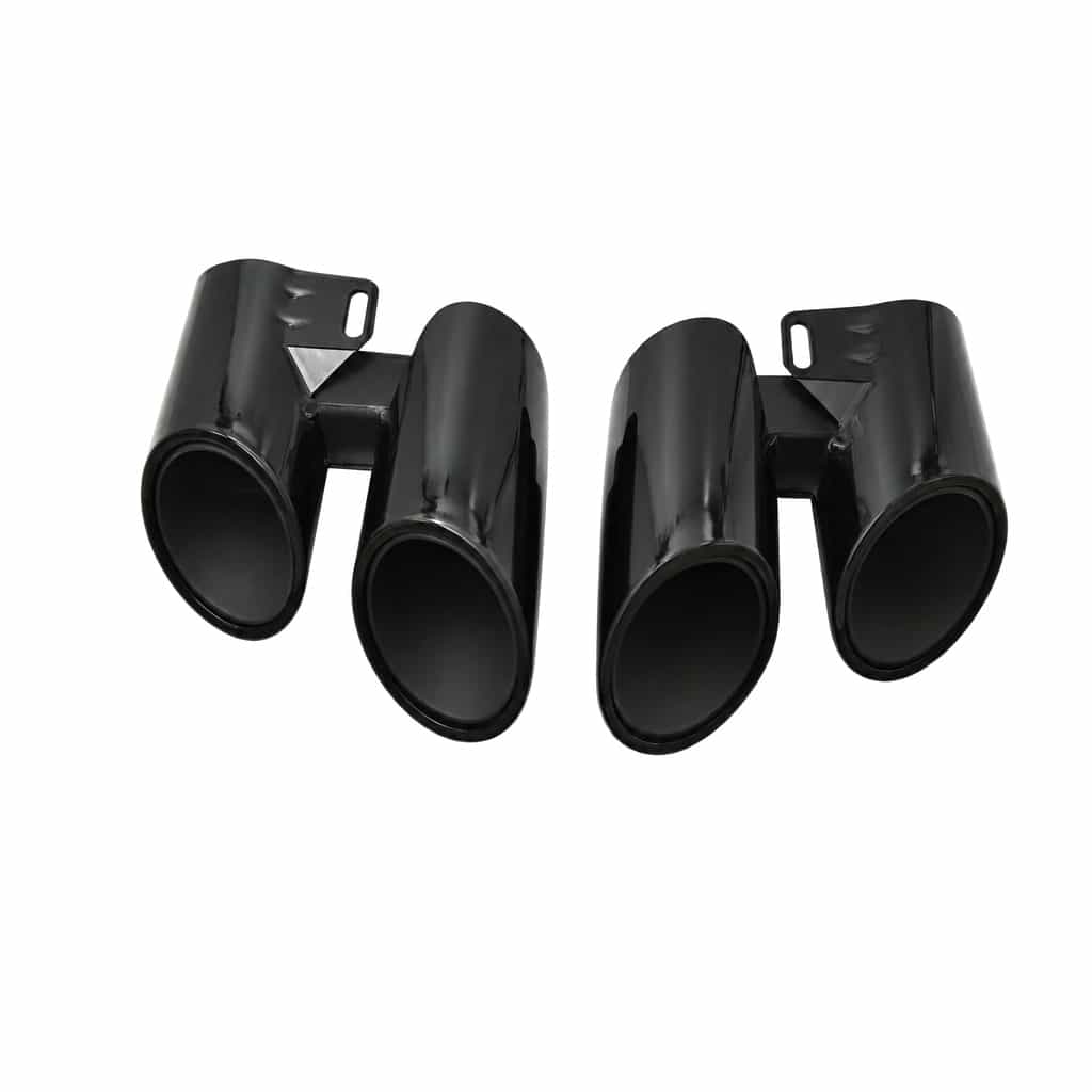 Vicrez Panamera S Tail Pipe Black vz106524 | Porsche Panamera 2017-2023