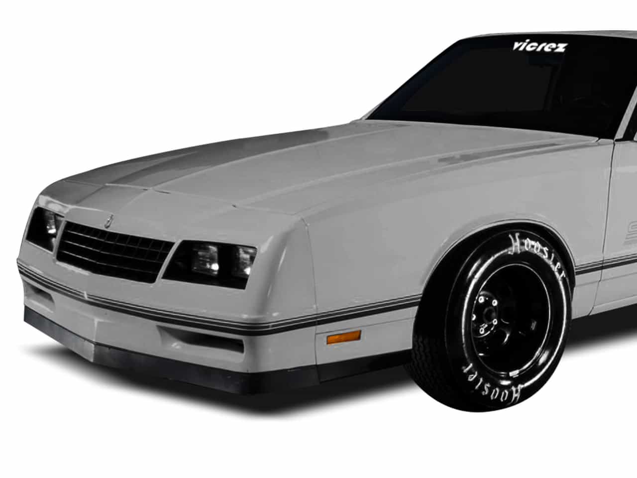 Vicrez Passenger & Driver Side Fender Extensions vz101870 | Chevrolet Monte Carlo 1983-1988