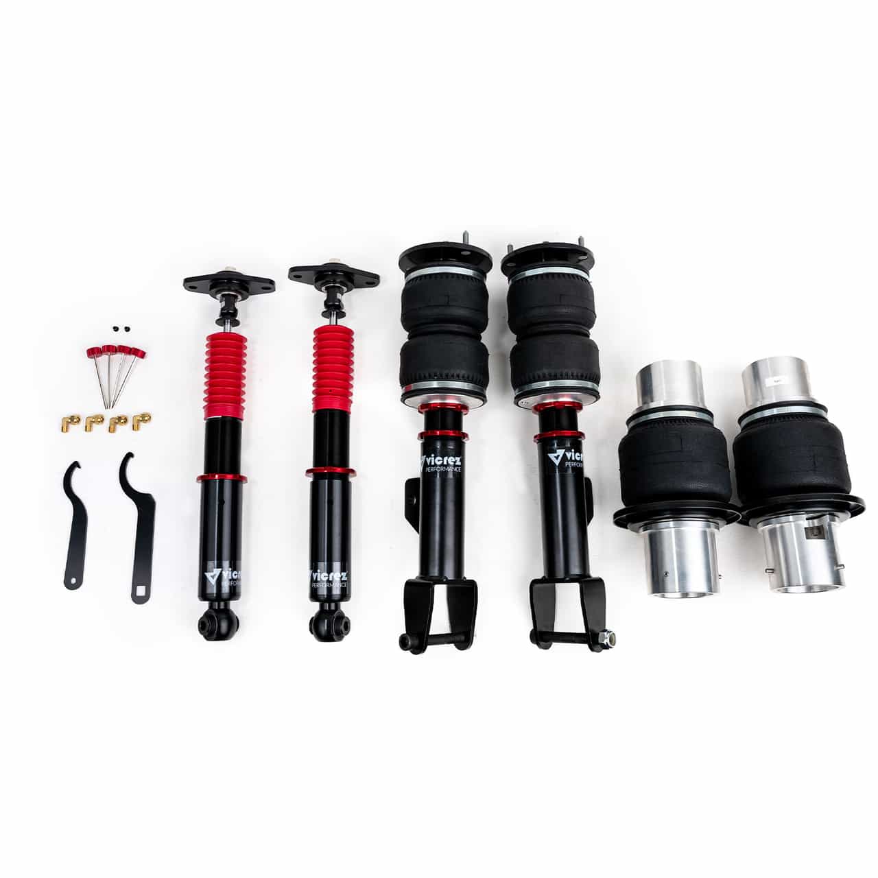 Vicrez Performance Air Struts w/ Bags Kit vzp101355 | Dodge Charger 2011-2022 (RWD)