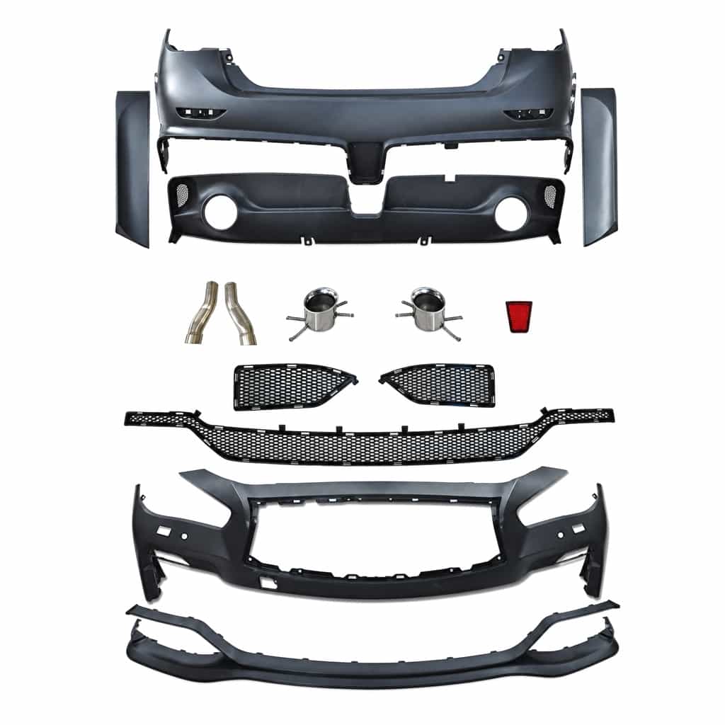 Vicrez Q50 Eau Rouge Body Kit vz106478 | Infiniti Q50 2014-2017
