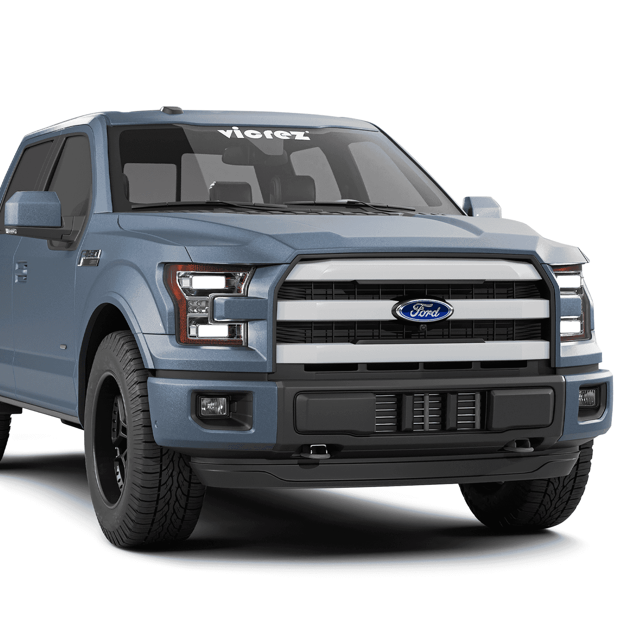 Vicrez Radiator Shutter Raptor Style vz101959 | Ford F150 2021-2024