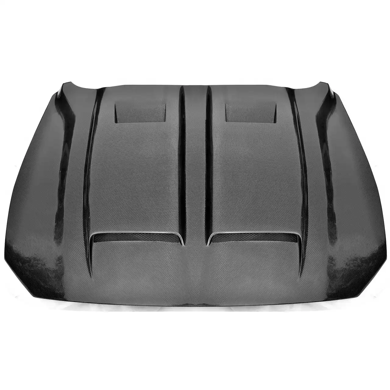 Vicrez RE Style Carbon Fiber Hood vz102518 | Ford Mustang 2018-2023