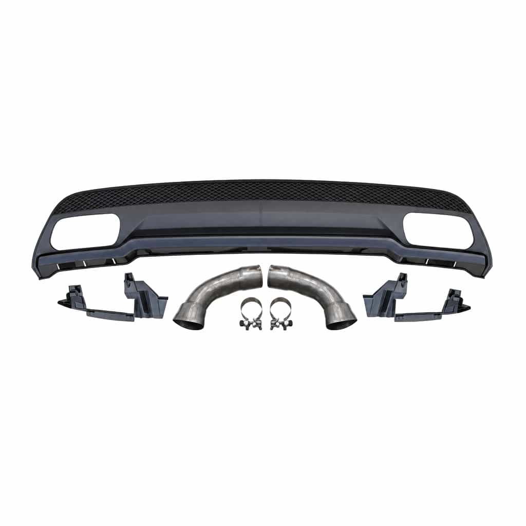 Vicrez Rear Diffuser Black vz106058 | Mercedes-Benz A Class A45 2013-2018
