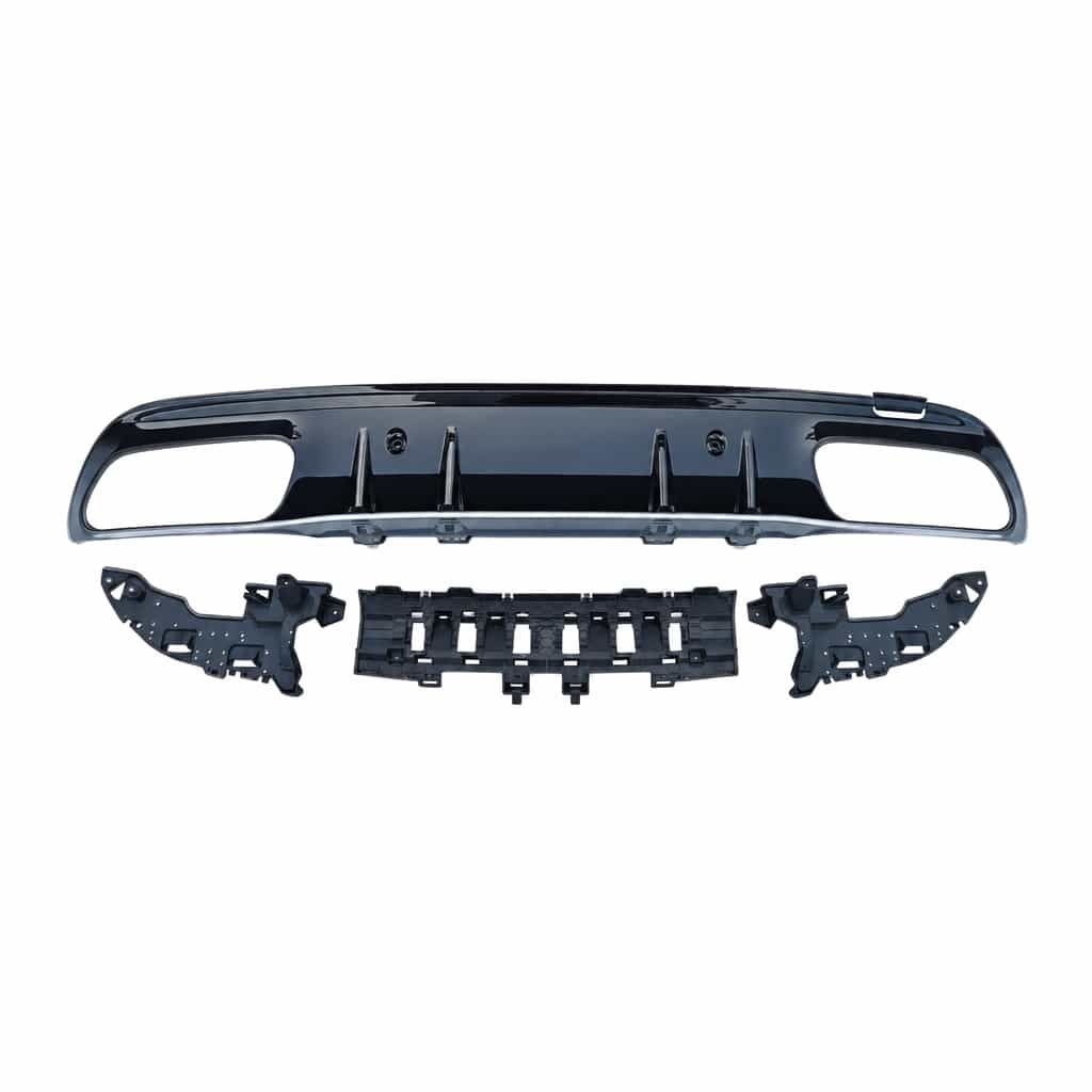Vicrez Rear Diffuser Black vz106177 | Mercedes-Benz C Class C63 2015-2021