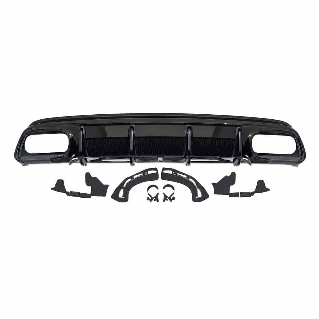 Vicrez Rear Diffuser Gloss Black vz106069 | Mercedes-Benz A Class A45 2013-2018