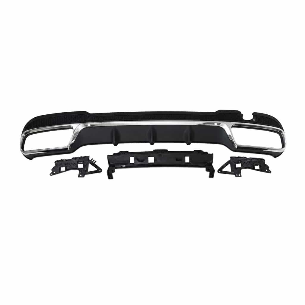 Vicrez Rear Diffuser Silver vz106199 | Mercedes-Benz E Class E63 2014-2016
