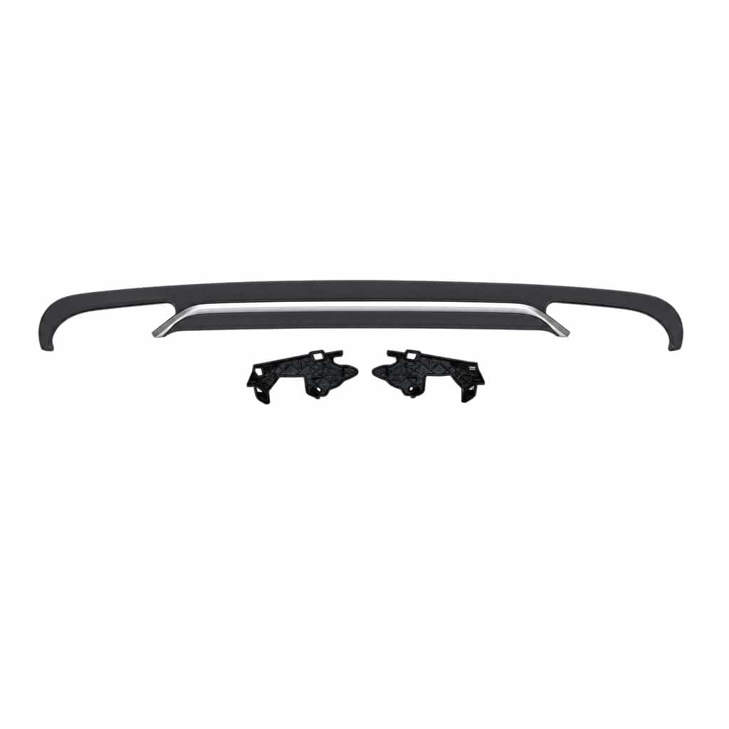 Vicrez Rear Diffuser Silver vz106202 | Mercedes-Benz E Class E300 2014-2016