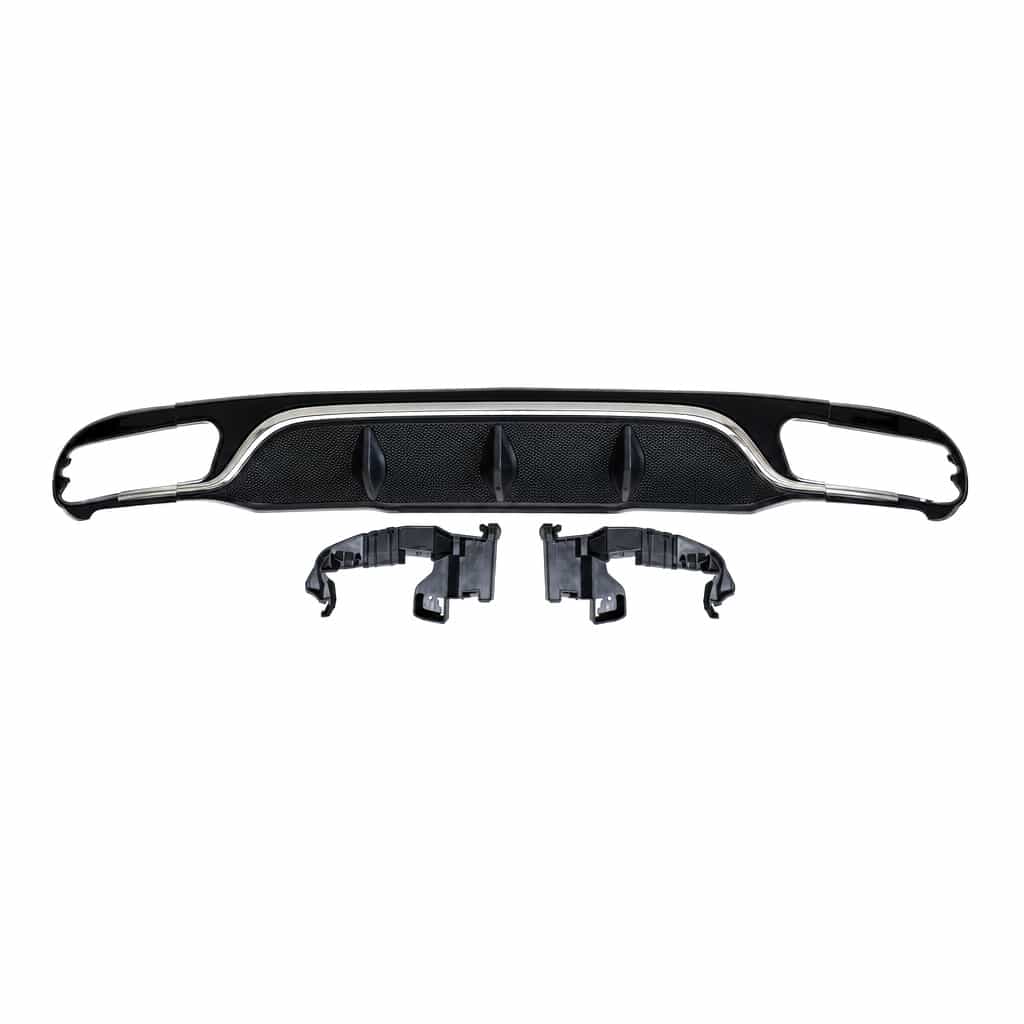 Vicrez Rear Diffuser Silver vz106226 | Mercedes-Benz E Class E63 2017-2023