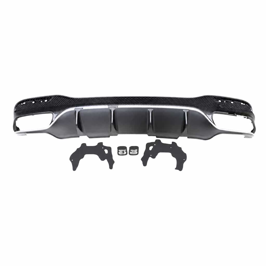 Vicrez Rear Diffuser Silver vz106370 | Mercedes-Benz GLE Class GLE63 2015-2018