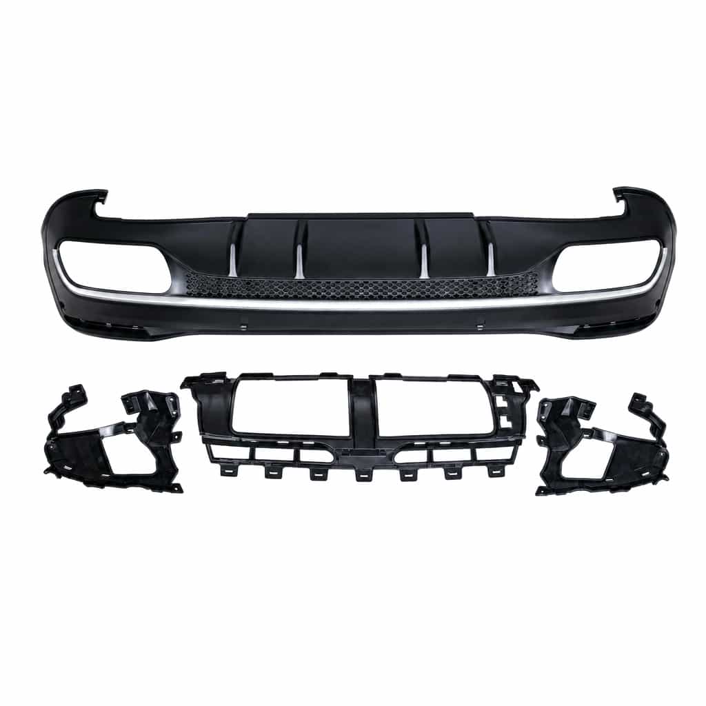 Vicrez Rear Diffuser Silver vz106384 | Mercedes-Benz GLE Class GLE63 2020-2026