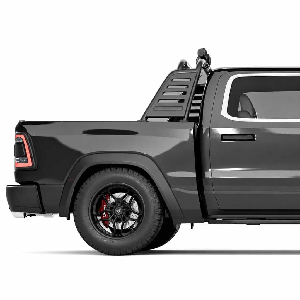 Vicrez Rear Fender Replacement TRX Style vz101944 | RAM 1500 2021-2023