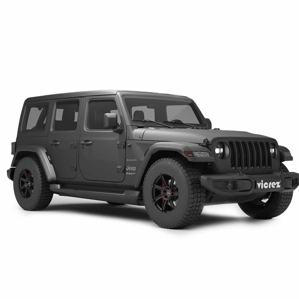 Vicrez Replacement Front Door Right Passenger Side vz103664 for Jeep Wrangler JL 2018-2022