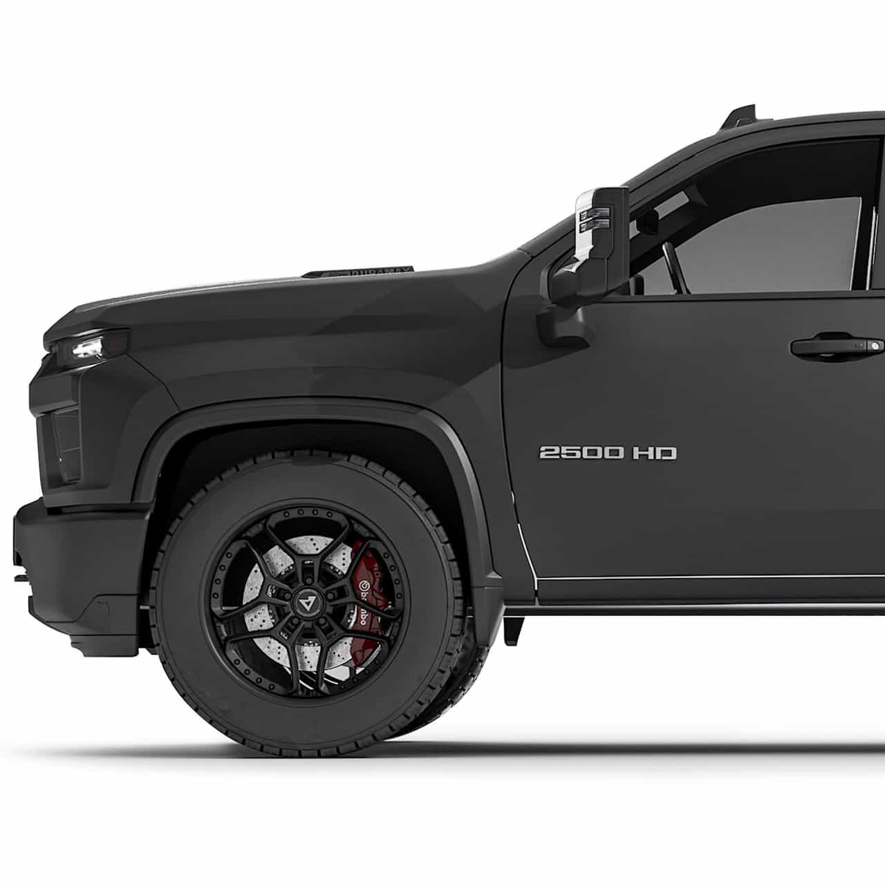 Vicrez Replacement Front Fender Left Driver Side vz103596 for Chevrolet Silverado 2500 2019-2023