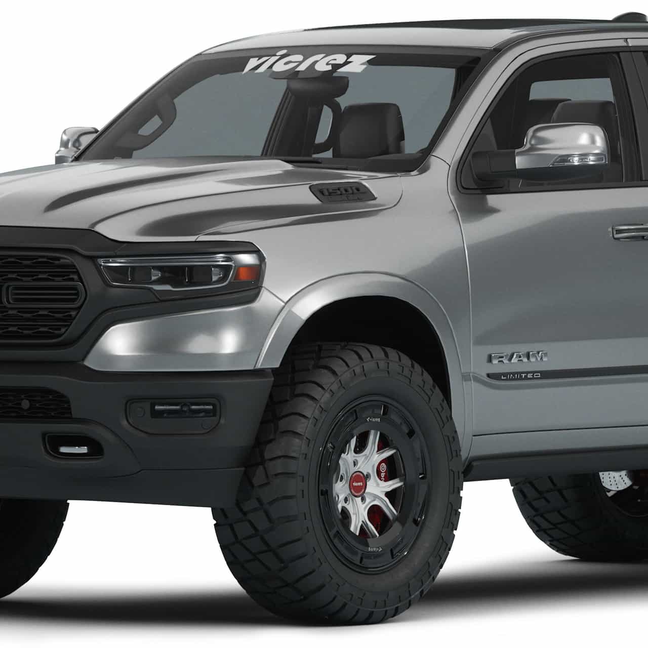 Vicrez Replacement Front Fender Left Driver Side vz103631 for RAM 1500 2009-2018