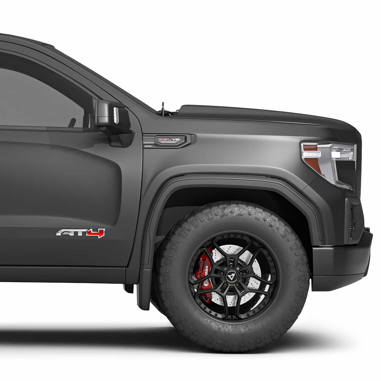 Vicrez Replacement Front Fender Right Passenger Side vz103518 for GMC Sierra 1500 2019-2021