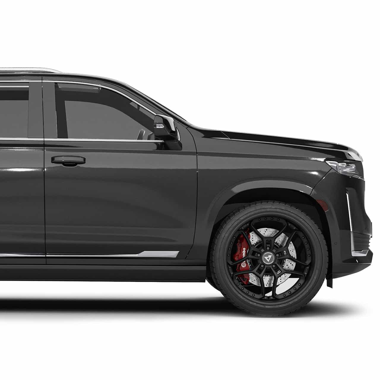 Vicrez Replacement Front Fender Right Passenger Side vz103564 for Cadillac Escalade 2021-2023