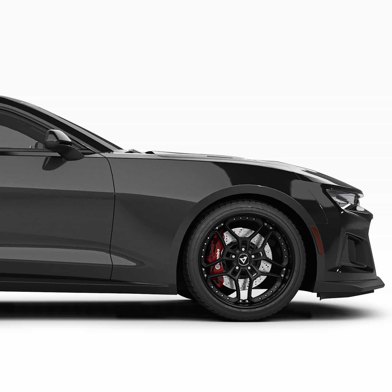 Vicrez Replacement Front Fender Right Passenger Side vz103613 for Chevrolet Camaro 2016-2022