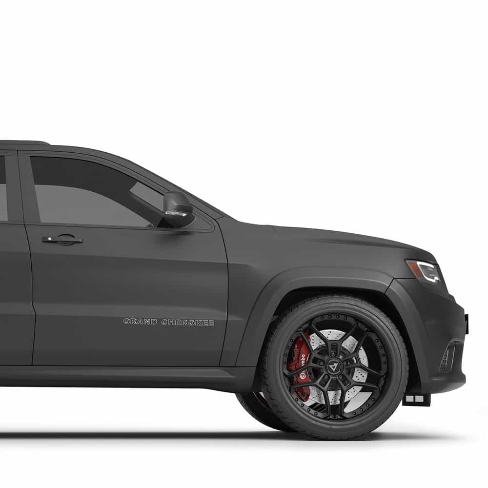 Vicrez Replacement Front Fender Right Passenger Side vz103655 for Jeep Grand Cherokee 2011-2020
