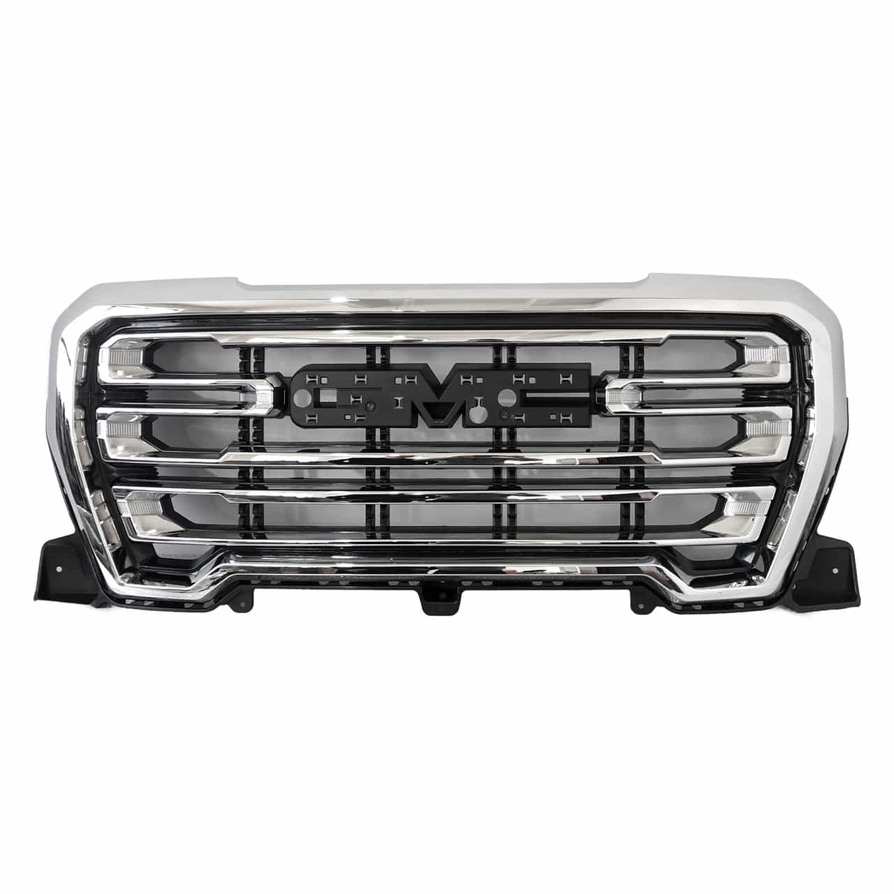 Vicrez Replacement Front Grille, Bright Chrome vz104569 for GMC Sierra 2019-2022