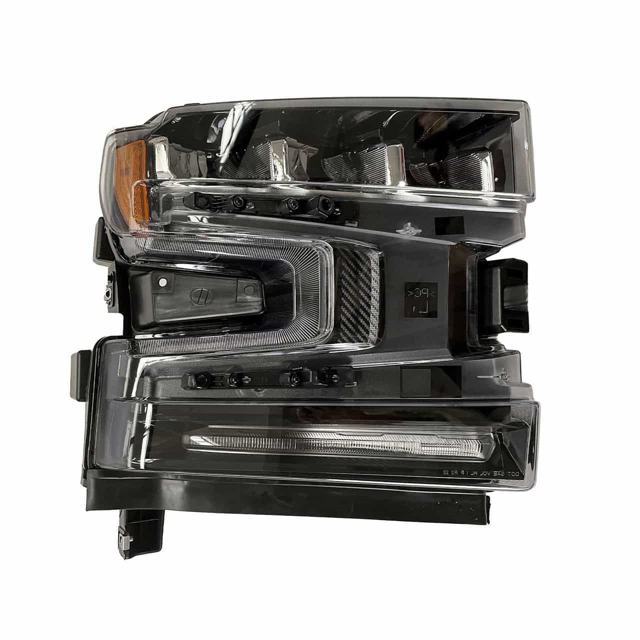 Vicrez Replacement Headlamp, Passenger Side vz104480 for Chevrolet Silverado 2019-2021