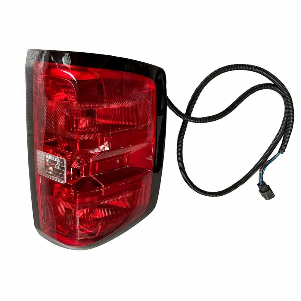 Vicrez Replacement Rear Stop Lamp, Driver Side vz104473 for Chevrolet Silverado 2016-2018
