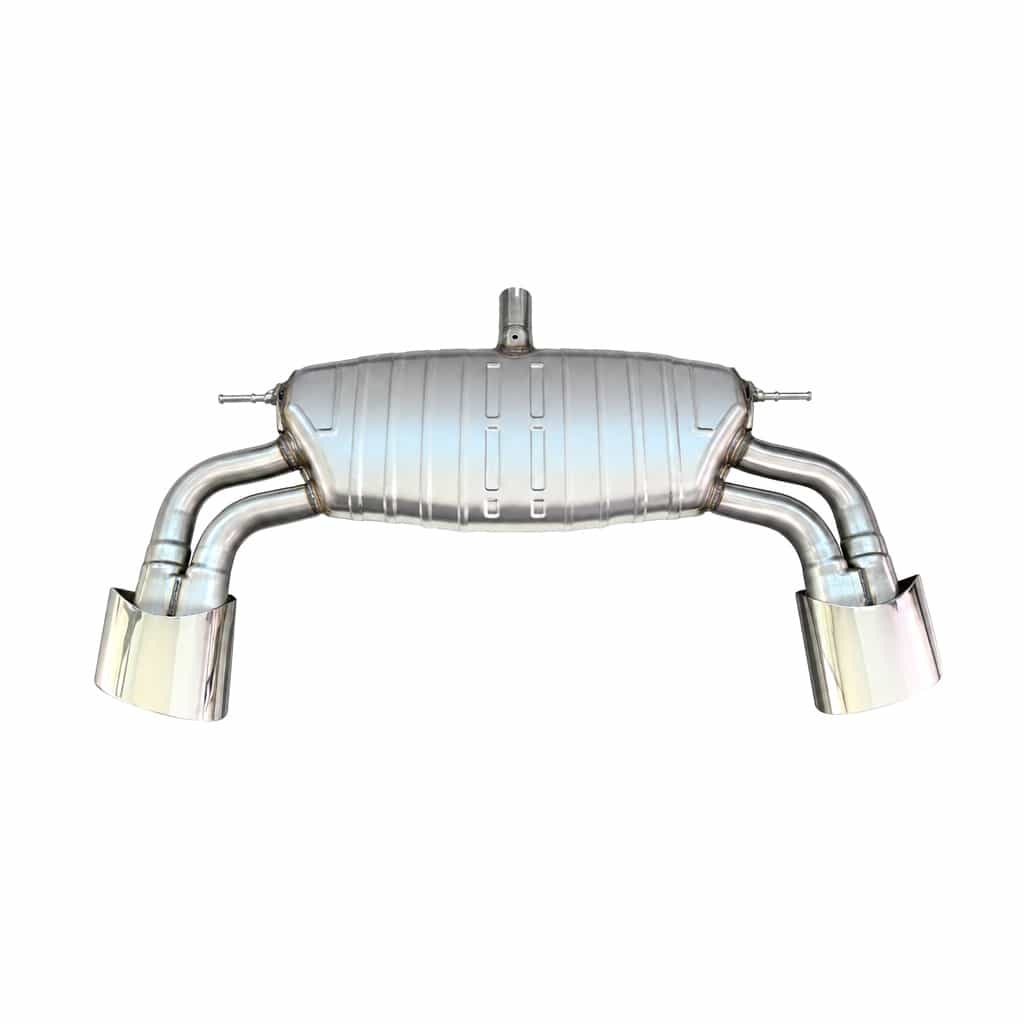 Vicrez RS3 Exhaust Silver vz105415 | Audi A3 Hatchback S-line 2017-2020