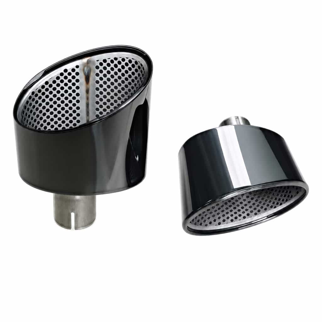 Vicrez RS5 Tail Pipe Black vz105448 | Audi A5 2017-2020