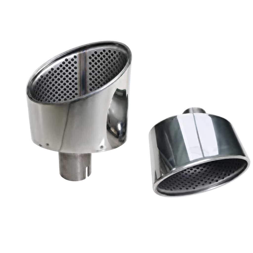 Vicrez RS5 Tail Pipe Silver vz105447 | Audi A5 2017-2020