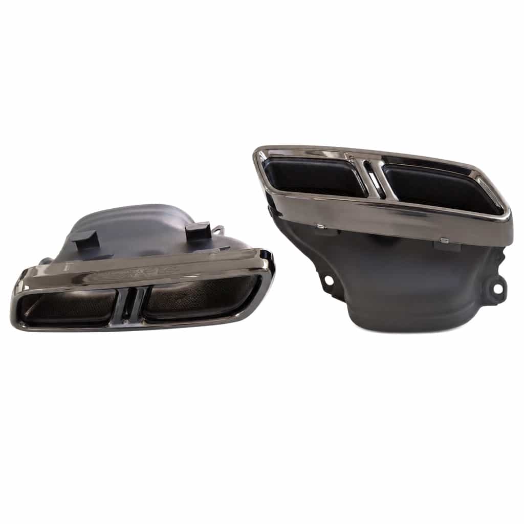 Vicrez S65 Tail Pipe Black vz106270 | Mercedes-Benz S Class W222/217 2014-2019