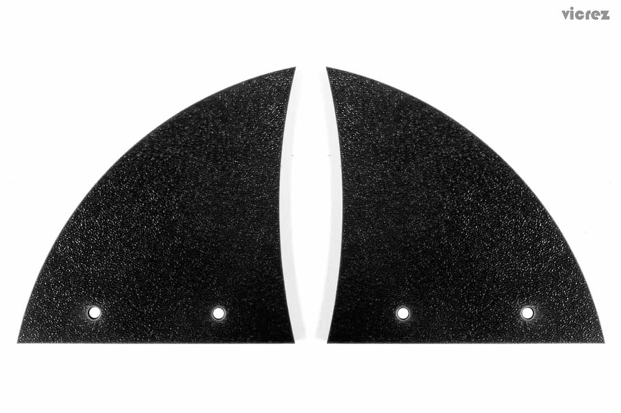 Vicrez Sharky Front Bumper Splitter Winglets vz100678