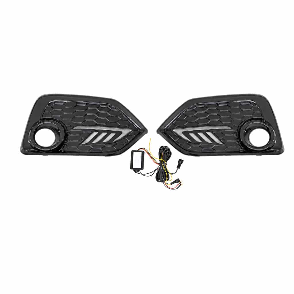 Vicrez SI Fog Lamp With DRL vz106531 | Honda Civic 2016-2021