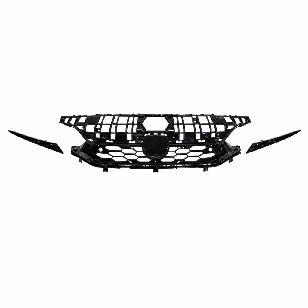 Vicrez Si Grille With Sensor Hole vz106592 | Honda Civic 2021-2025