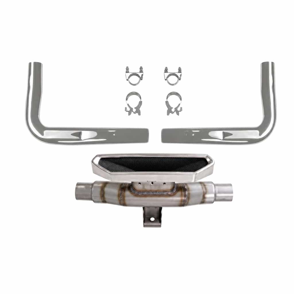 Vicrez SI Tail Pipe Silver vz106532 | Honda Civic 2016-2021