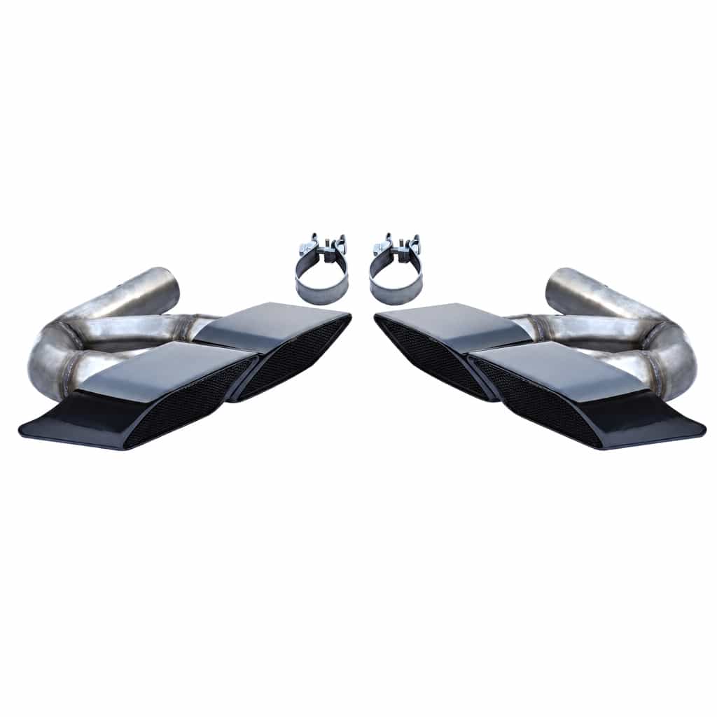 Vicrez SQ7 Tail Pipe Black vz105487 | Audi Q7 3.0T 2016-2019