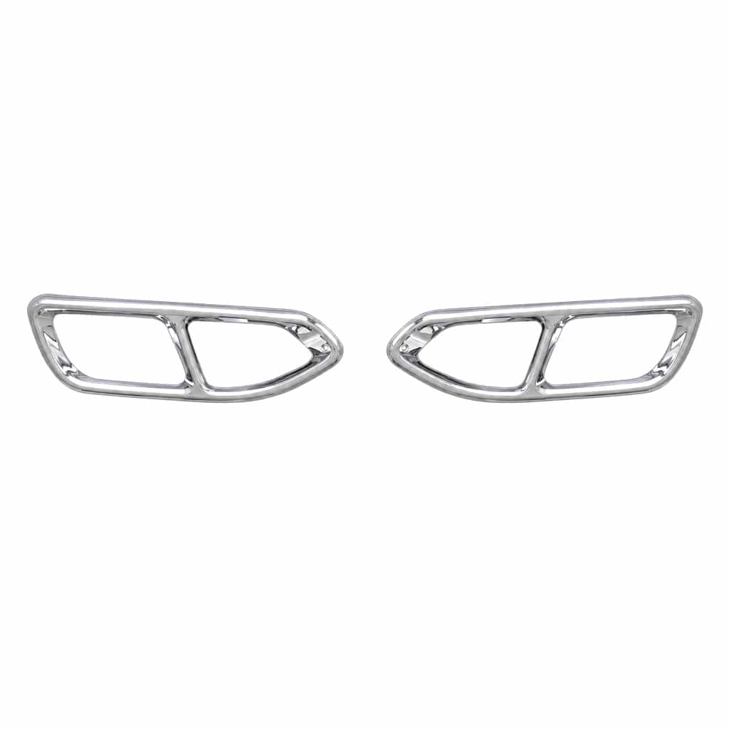 Vicrez Tail Pipe Cover Silver vz105927 | BMW G11/G12 760 2016-2018