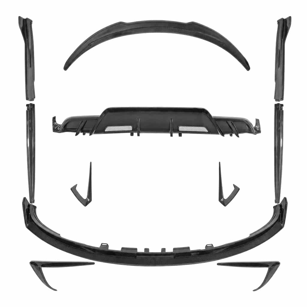 Vicrez Turbo Style Aero Kit vz112875 | Tesla Model 3 2018-2023