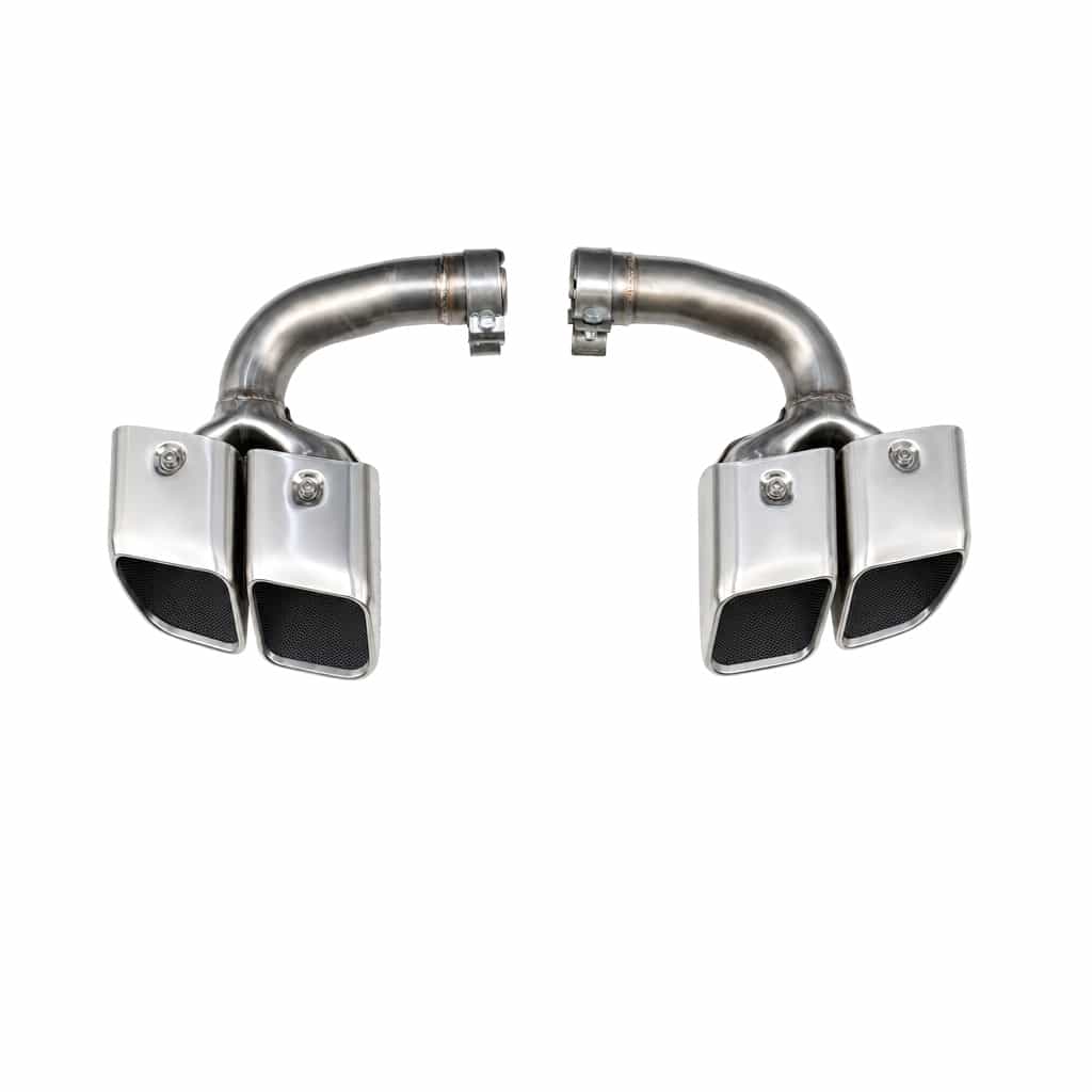 Vicrez Turbo Style Square Exhaust Tips vz112831 | Porsche Cayenne (9Y0) 2018-2026