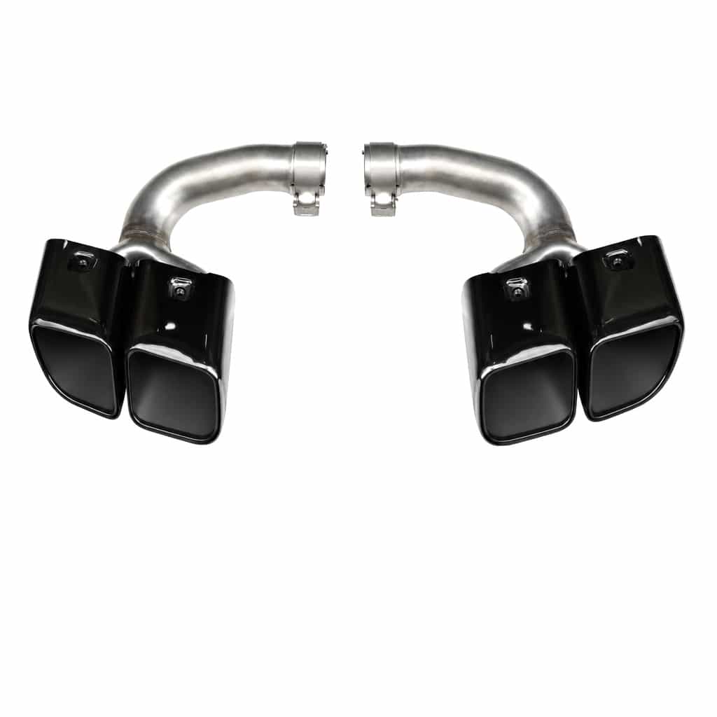 Vicrez Turbo Style Square Exhaust Tips vz112833 | Porsche Cayenne (9Y0) 2018-2026