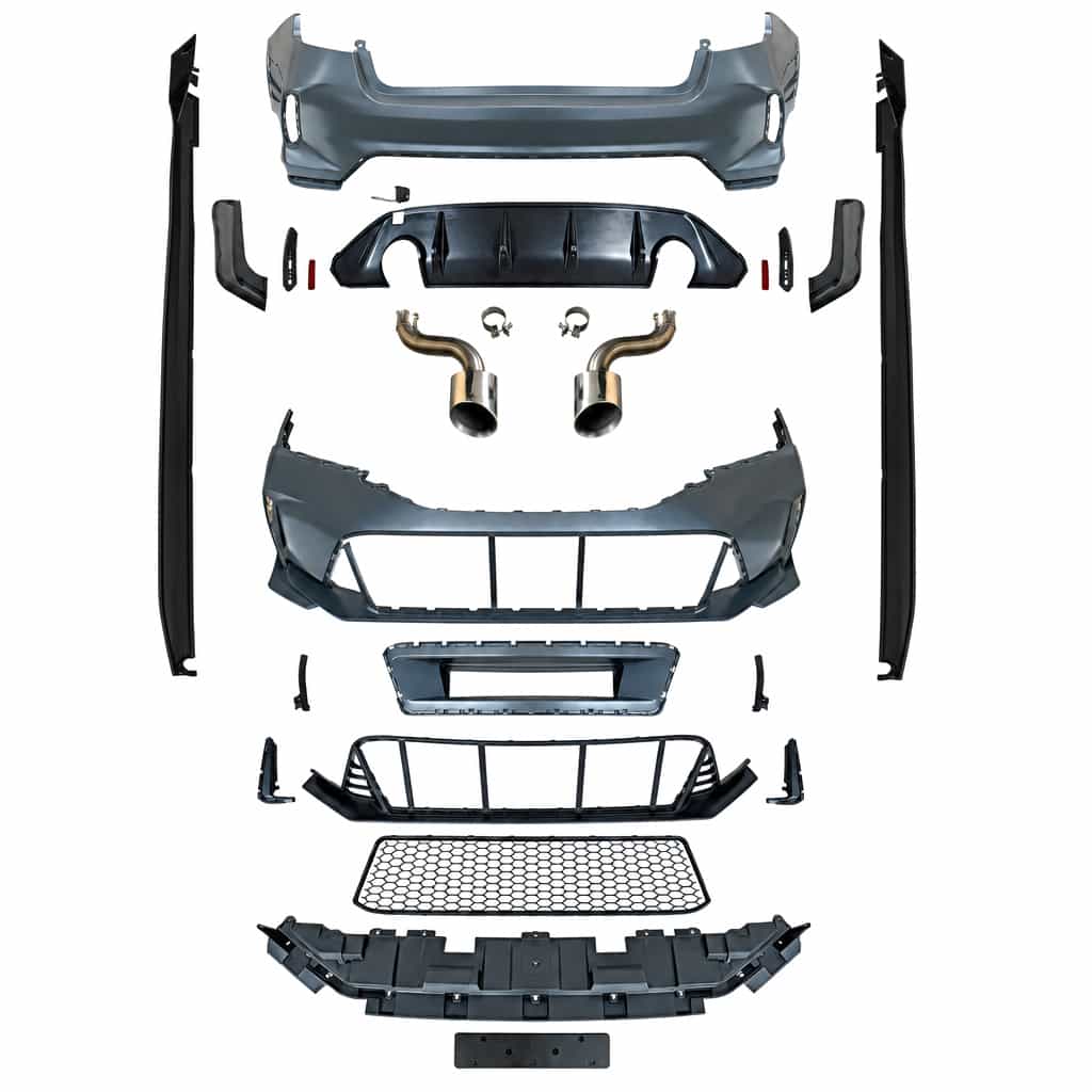 Vicrez Type-R Body Kit With Single Outlet vz106577 | Honda Civic 2021-2025