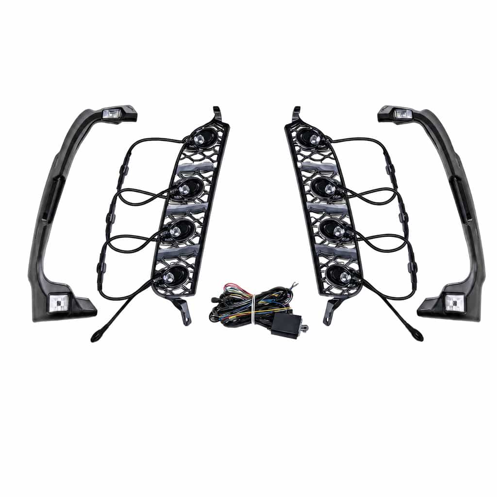 Vicrez Type-R Front Bumper DRL vz106560 | Honda Civic 2016-2021