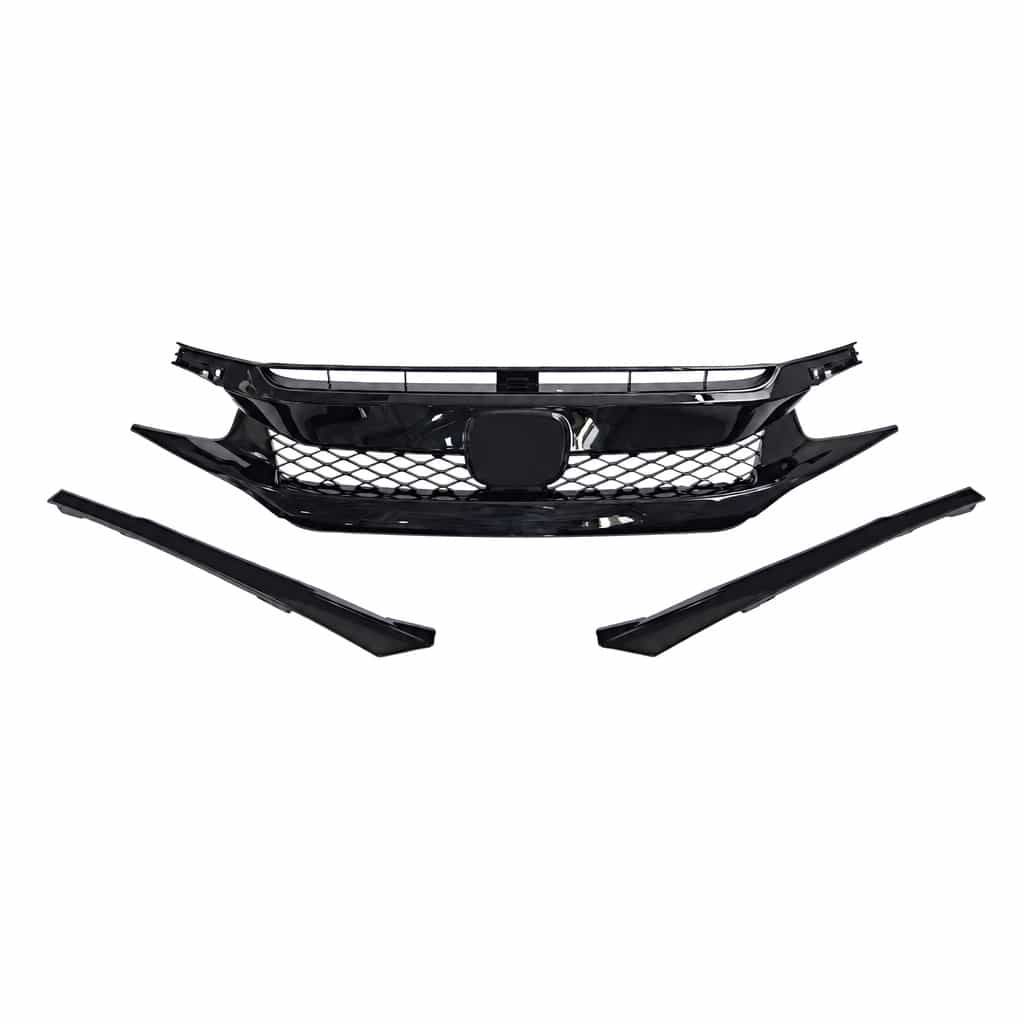 Vicrez Type-R Grille With Eyelid vz106538 | Honda Civic 2016-2021